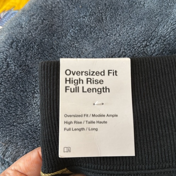 Women's Fleece Sportswear High-Waisted Printed Joggers - Picture 4 of 5